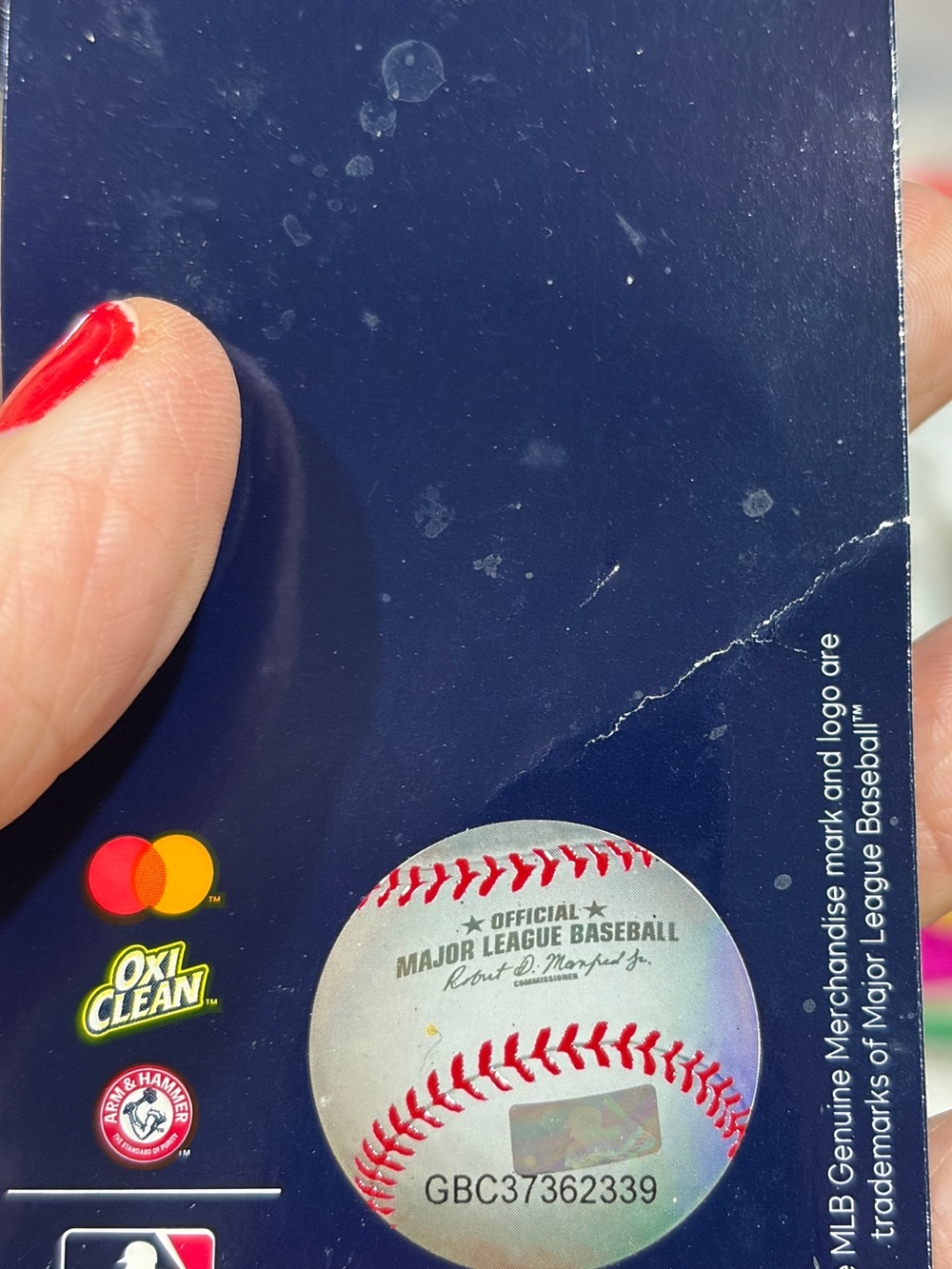 Official MLB Texas ALLSTAR Game Blue Leather Coin Purse Bag Charm ASTROS RANGERS - Picture 3 of 5